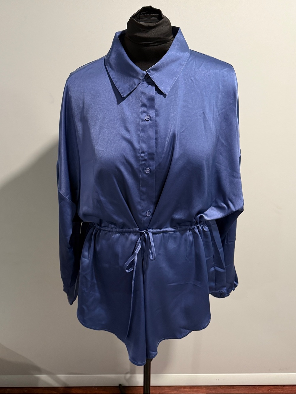 Chic Soul Button Up Blouse - Picture 1 of 4